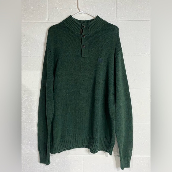 Men's Green Sweater chaps X-Large - Picture 1 of 5